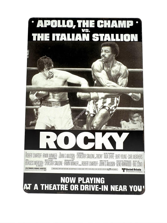 Metal Wall Sign - Rocky