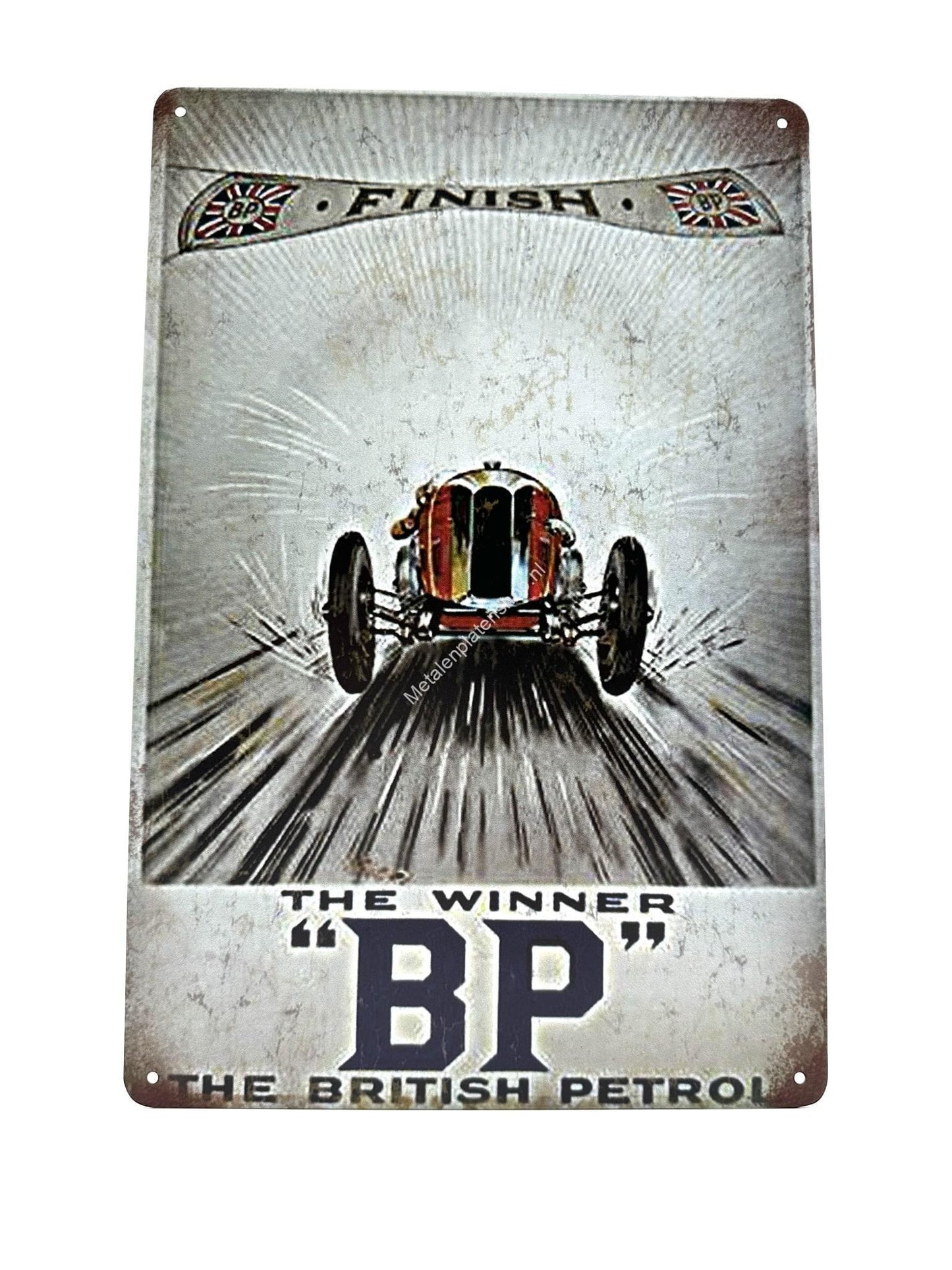 Metalen Wandbord - The Winner - BP - The British Petrol