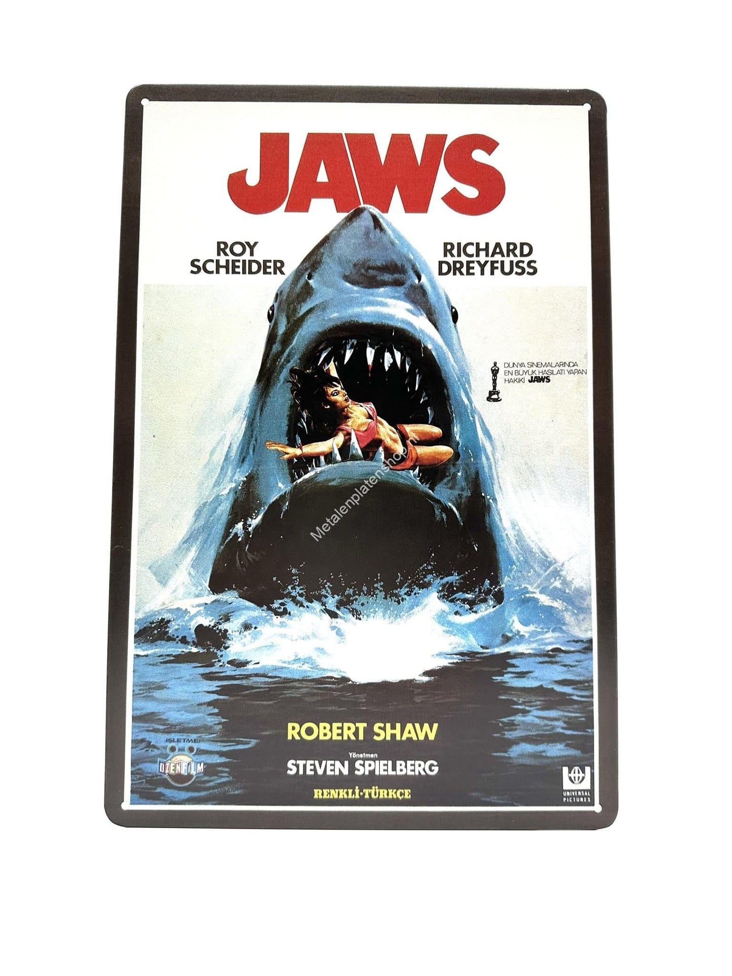 Metal Wall Sign - JAWS