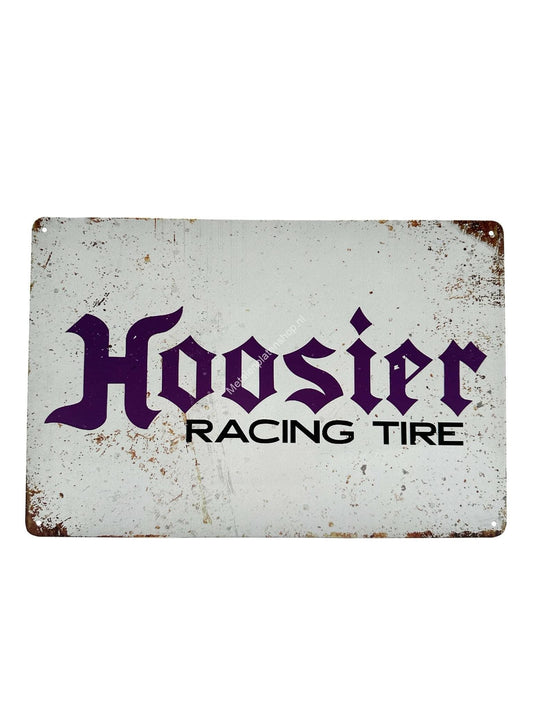 Metal Wall Sign - Hoosier - Racing Tire