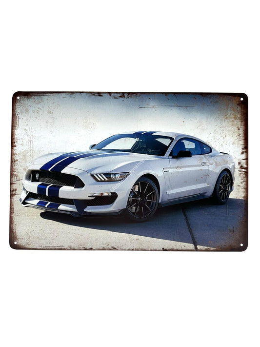 Metalen Wandbord - Ford Mustang