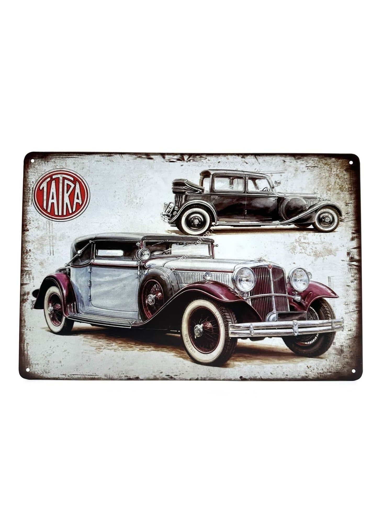 Metal Wall Sign - Old Timer - Tatra