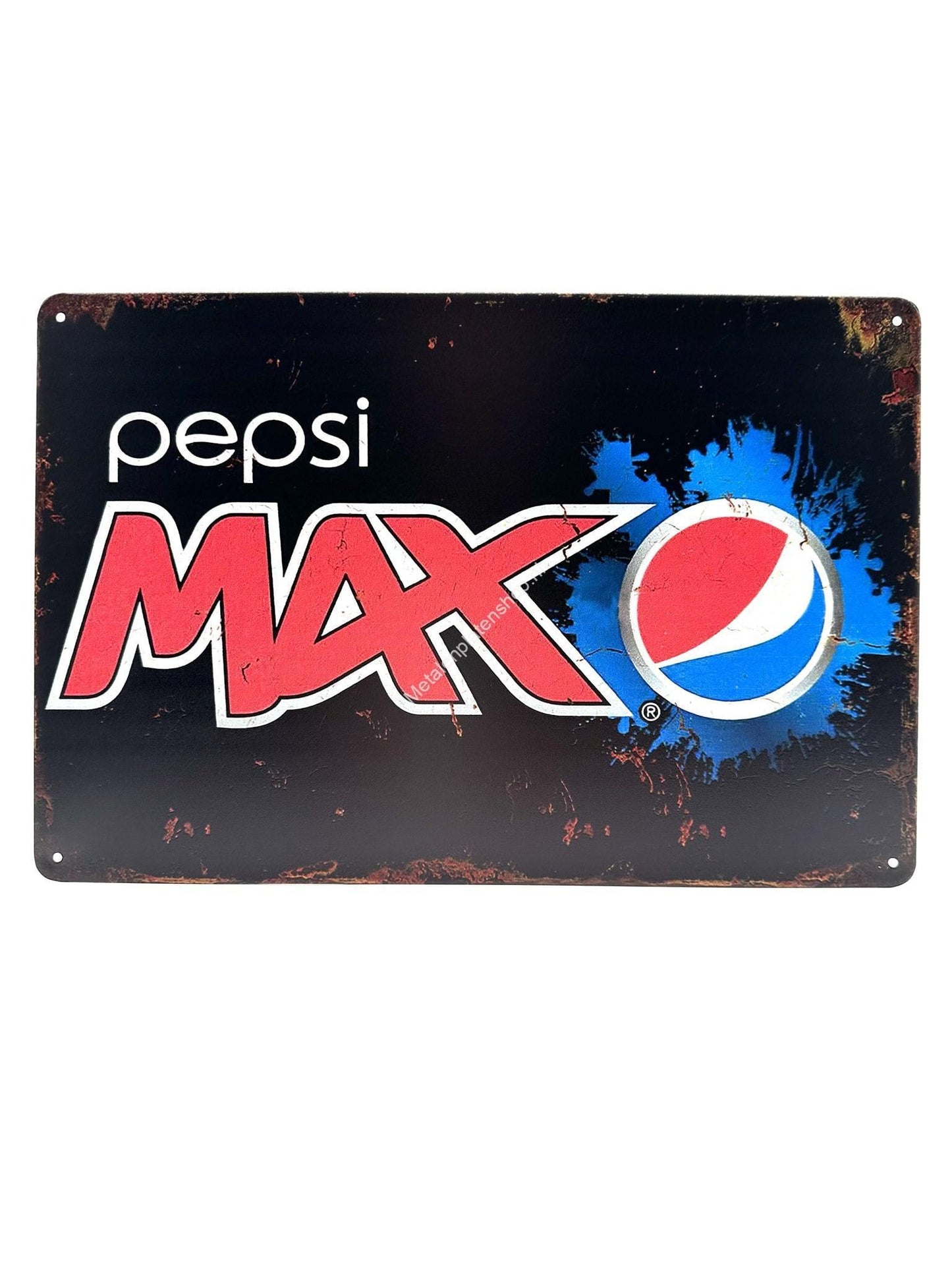 Metalen Wandbord - Pepsi MAX