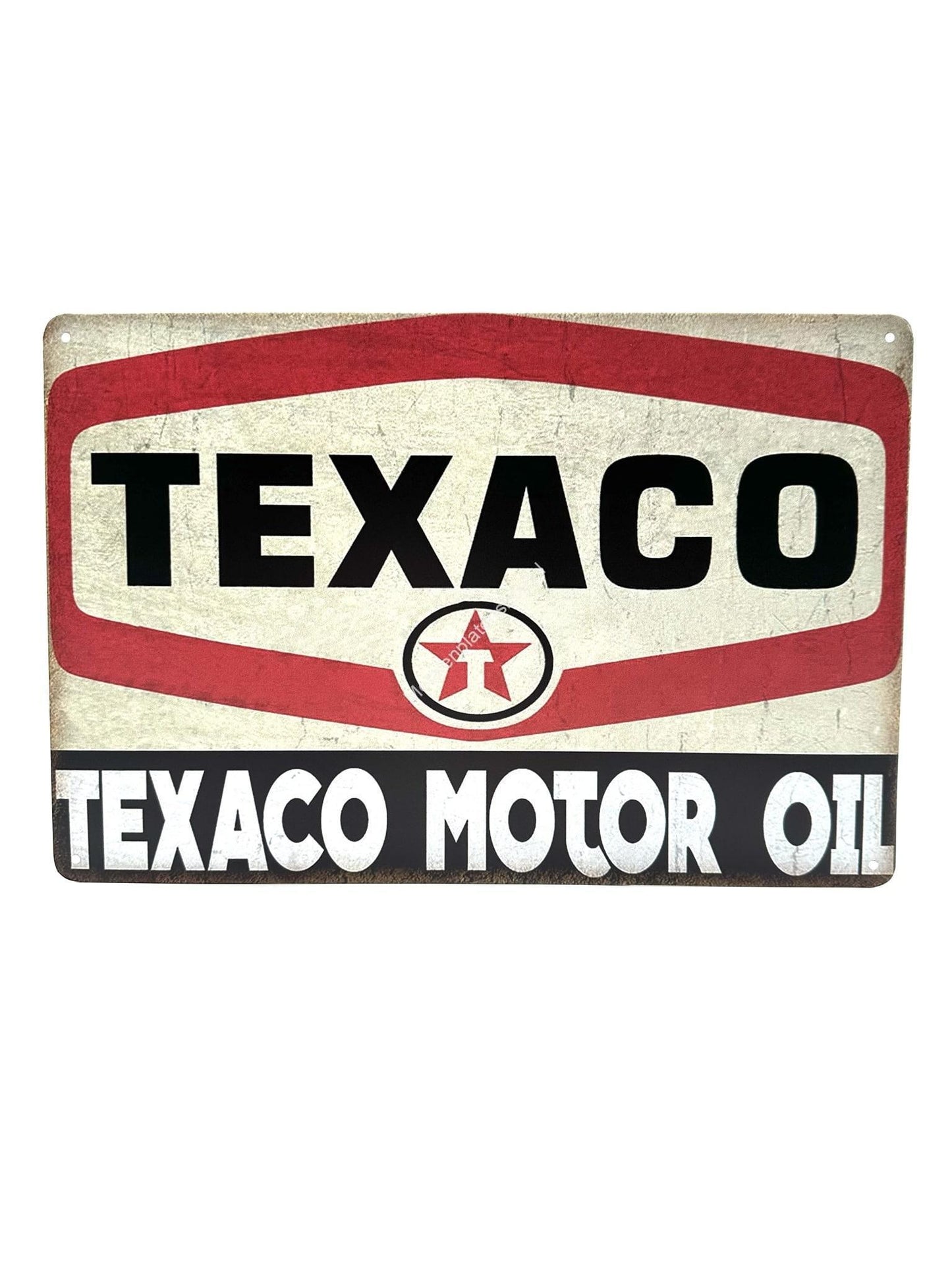 Metalen Wandbord - Texaco Motor Oil