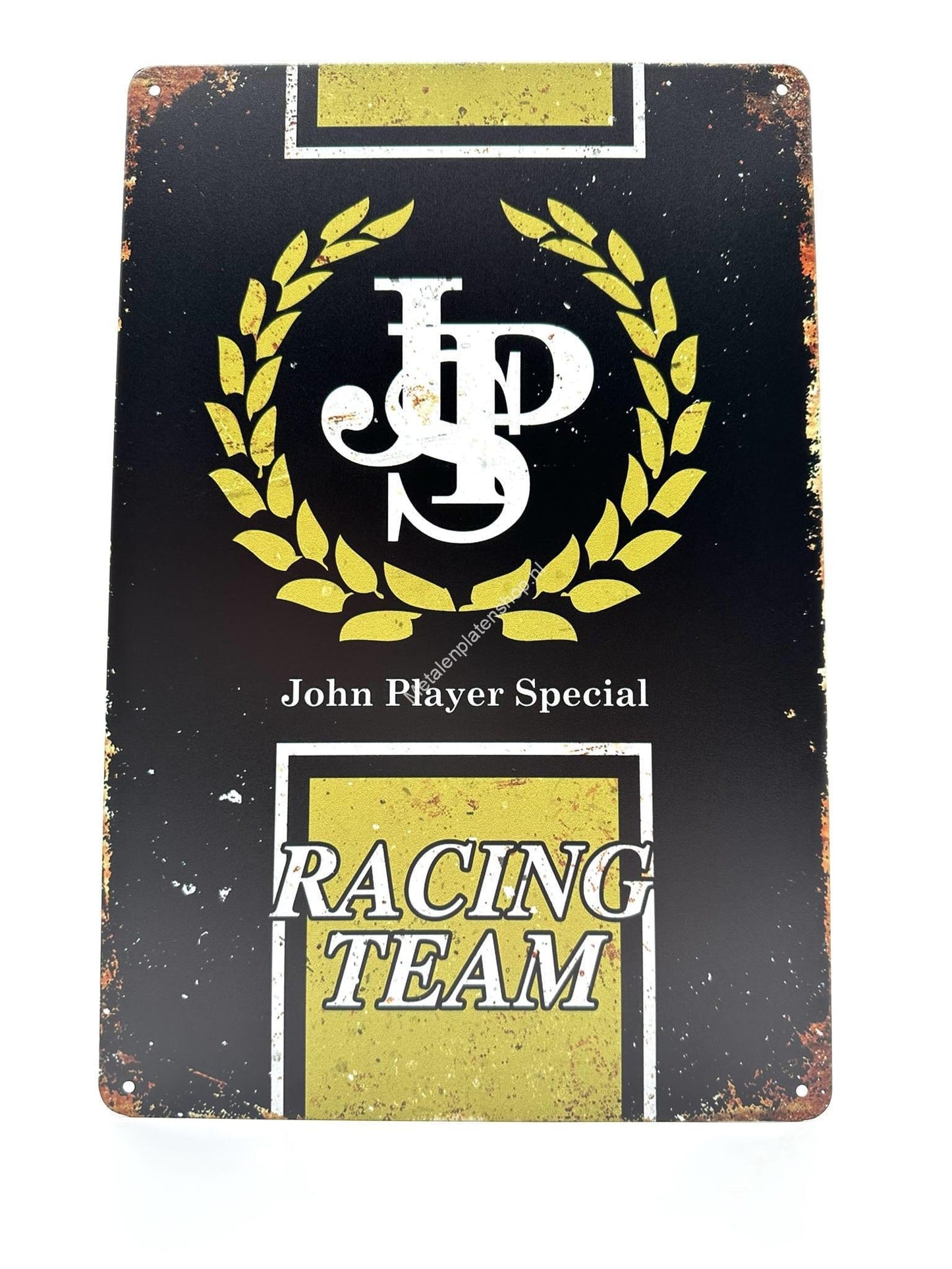 Metal Wall Sign - JPS Racing Team