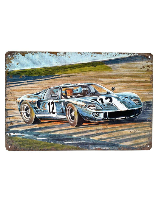 Metal Wall Sign - Ford - Number 12