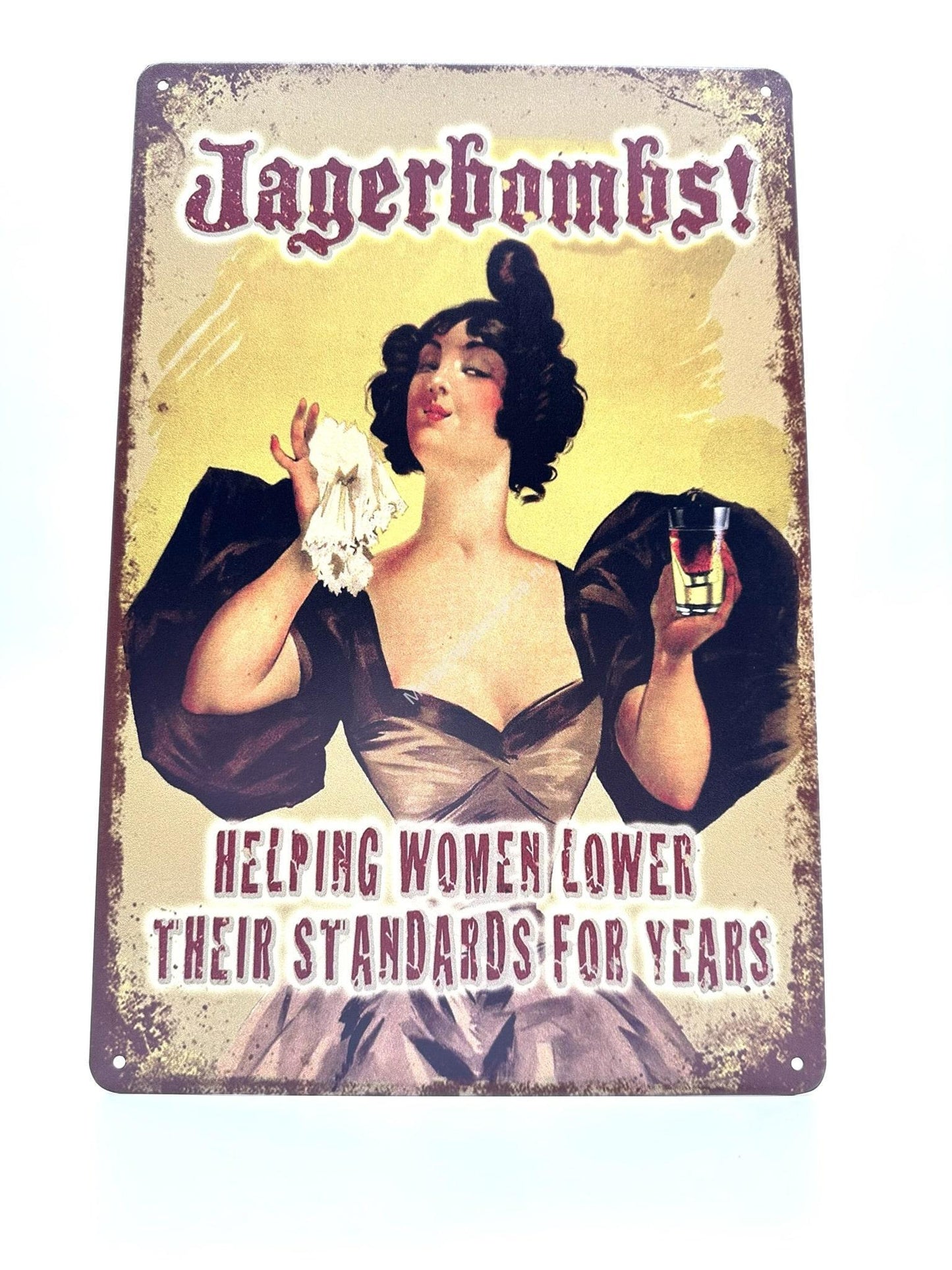 Metalen Wandbord - Jagerbombs!