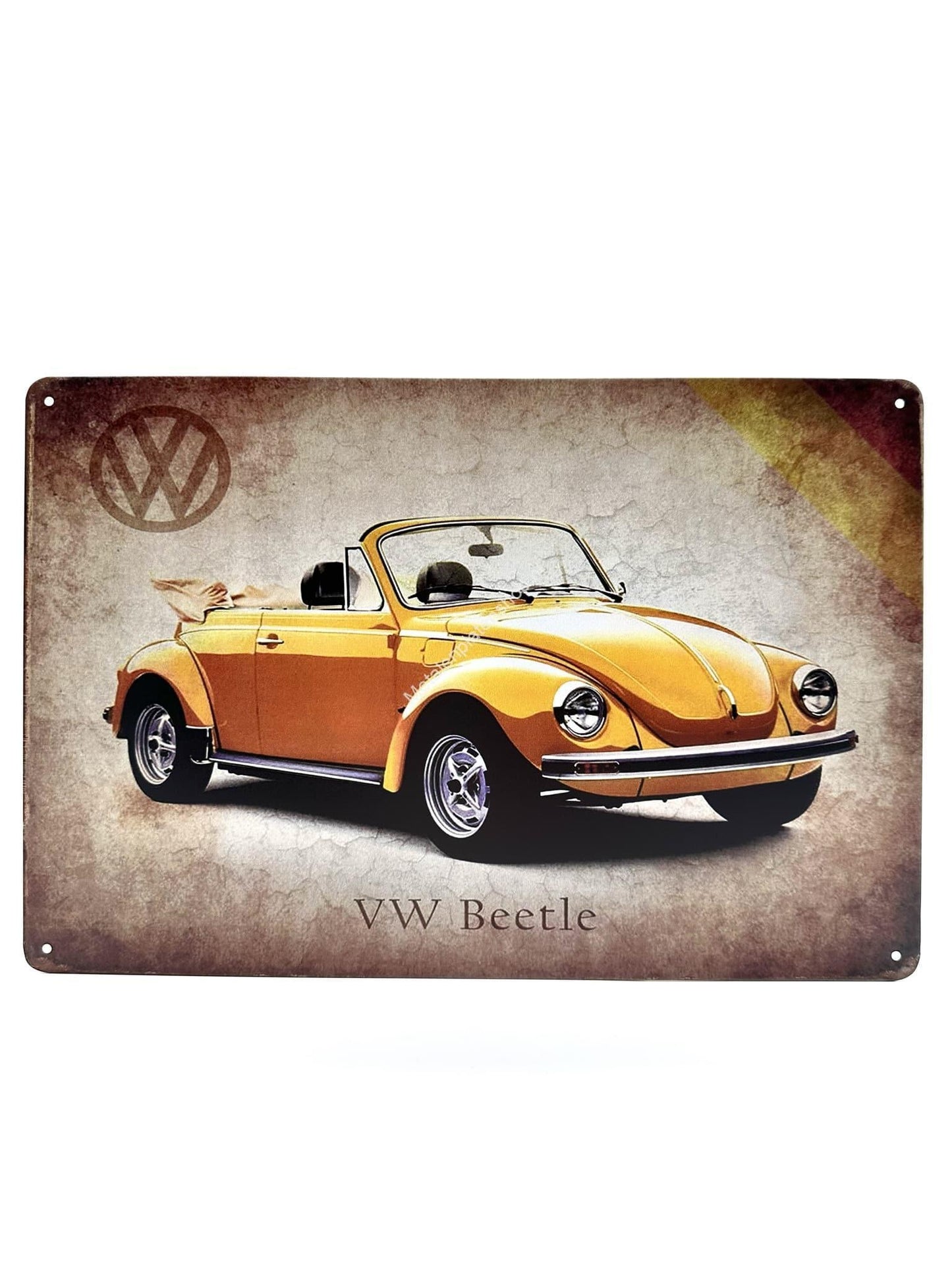 Metalen Wandbord - Volkswagen - VW Beetle