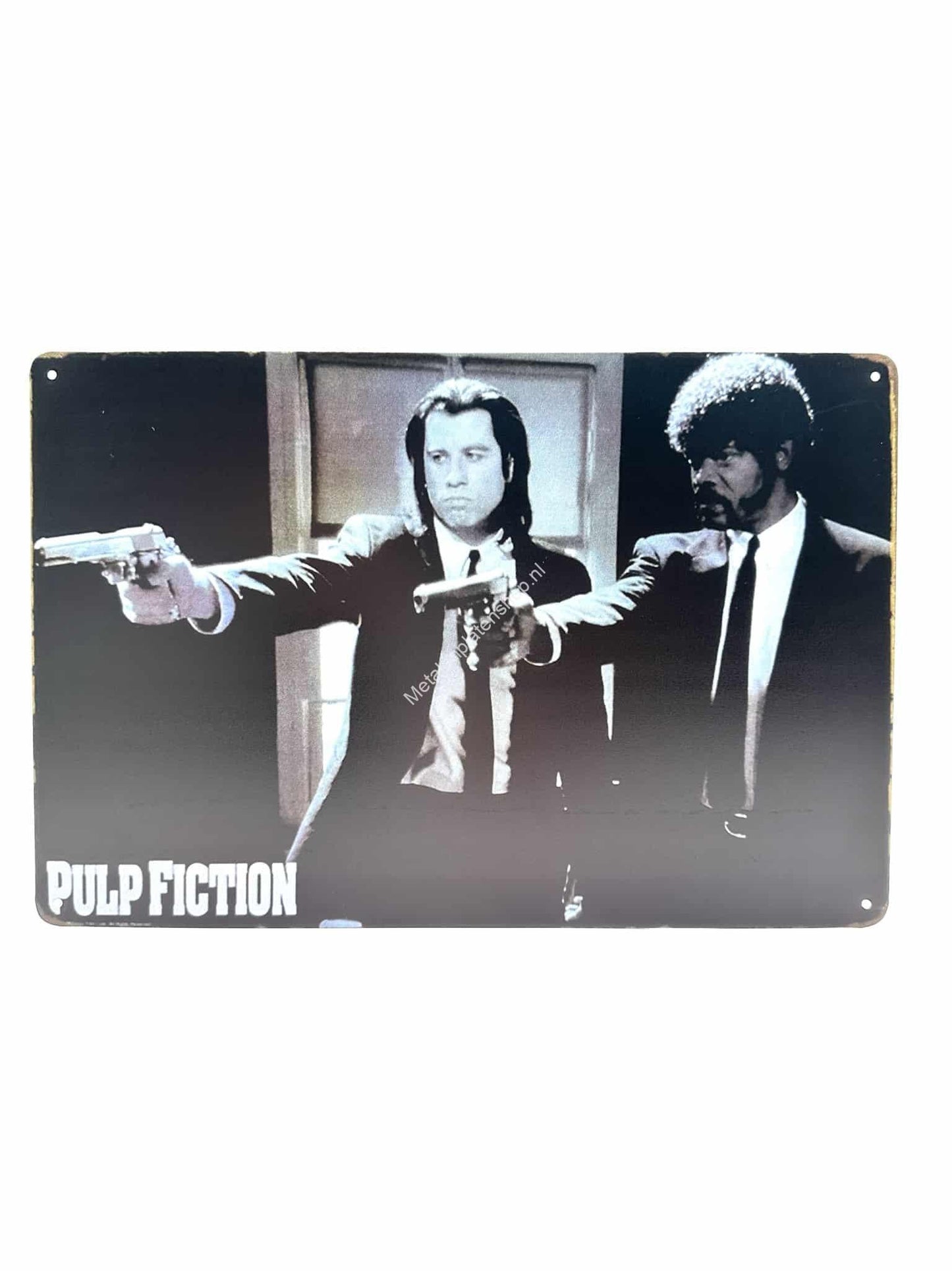 Metal Wall Sign - Pulp Fiction