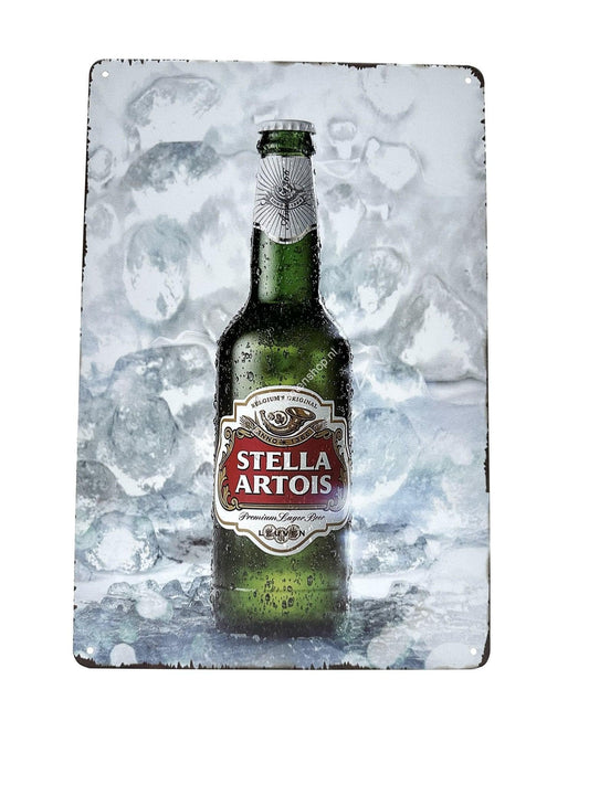 Metal Wall Sign - Stella Artois