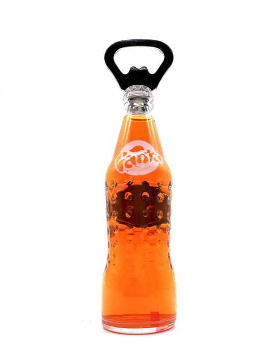 Bier- oder Flaschenöffner mit Magnet - Fanta - 14cm