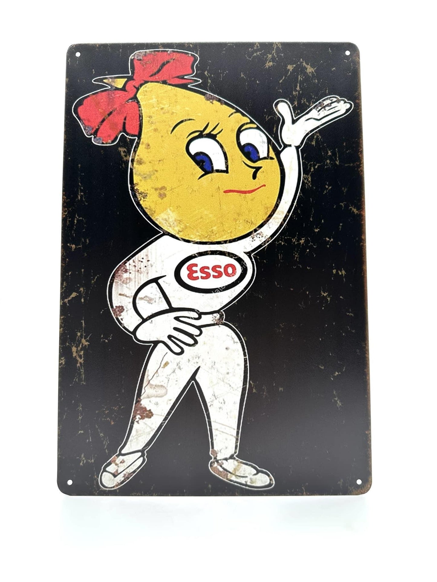 Metal Wall Sign - ESSO - Mascot 2