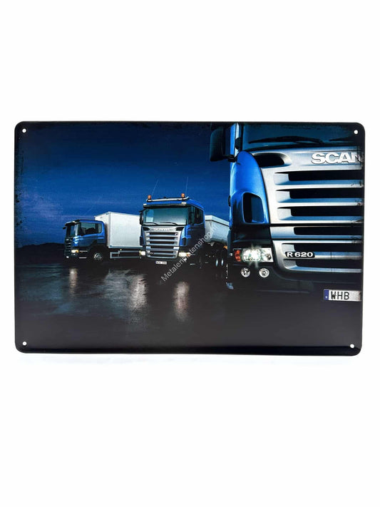 Metal Wall Sign - SCANIA - Truck #1