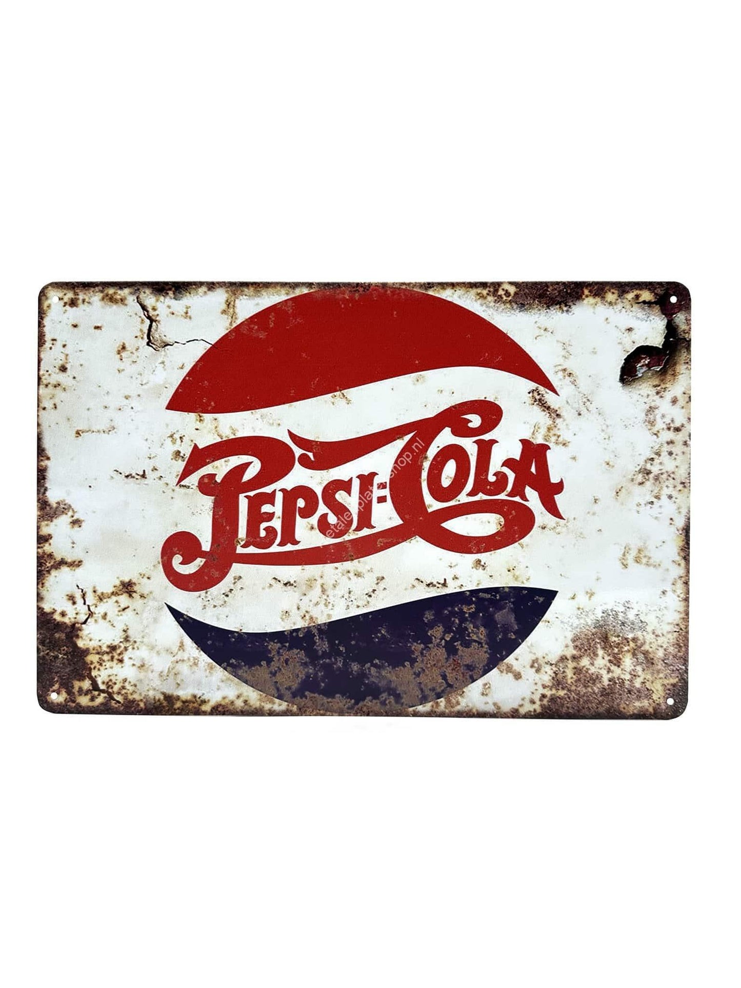 Metalen Wandbord - Pepsi Cola