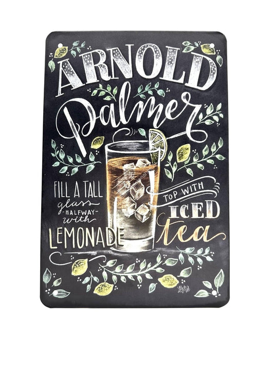 Metalen Wandbord - Arnold Palmer - Cocktails