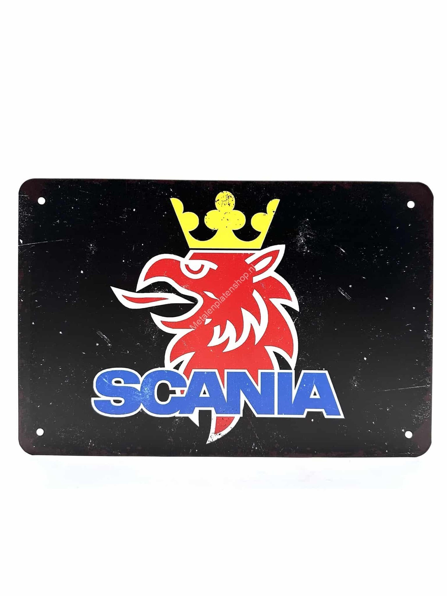 Metalen Wandbord - SCANIA