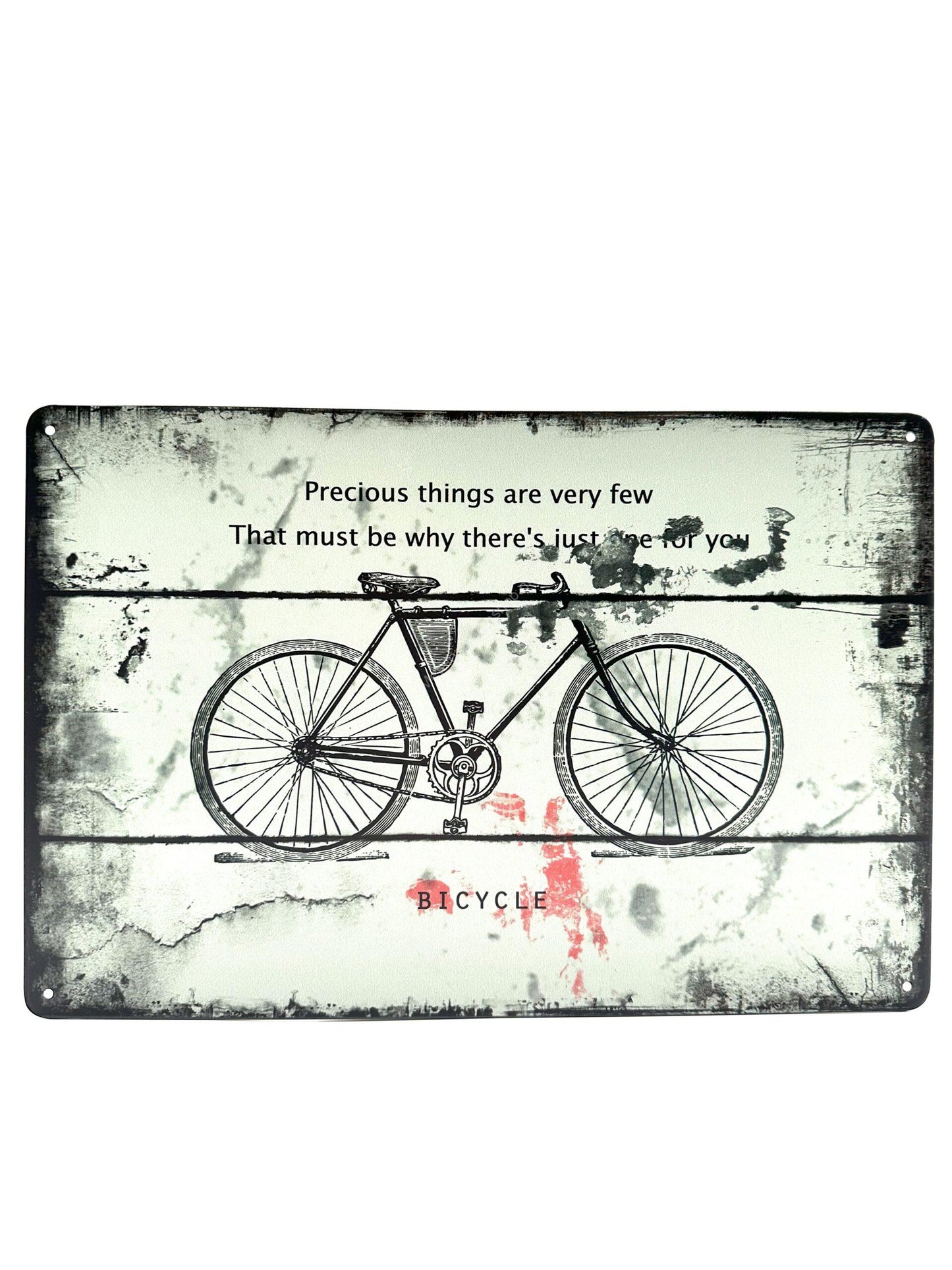 Metalen Wandbord - Bicycle