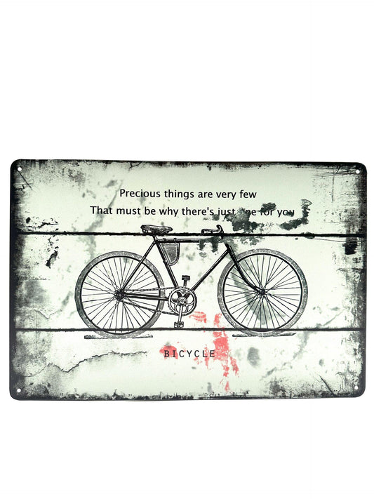 Metalen Wandbord - Bicycle