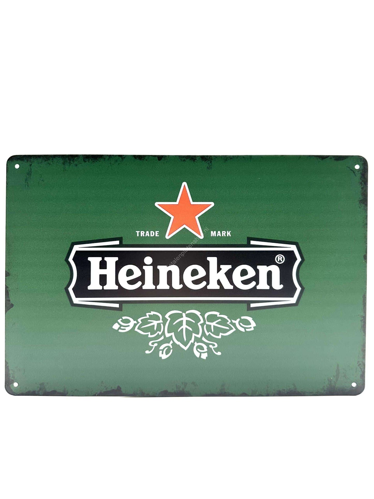 Metallwandschild - Heineken