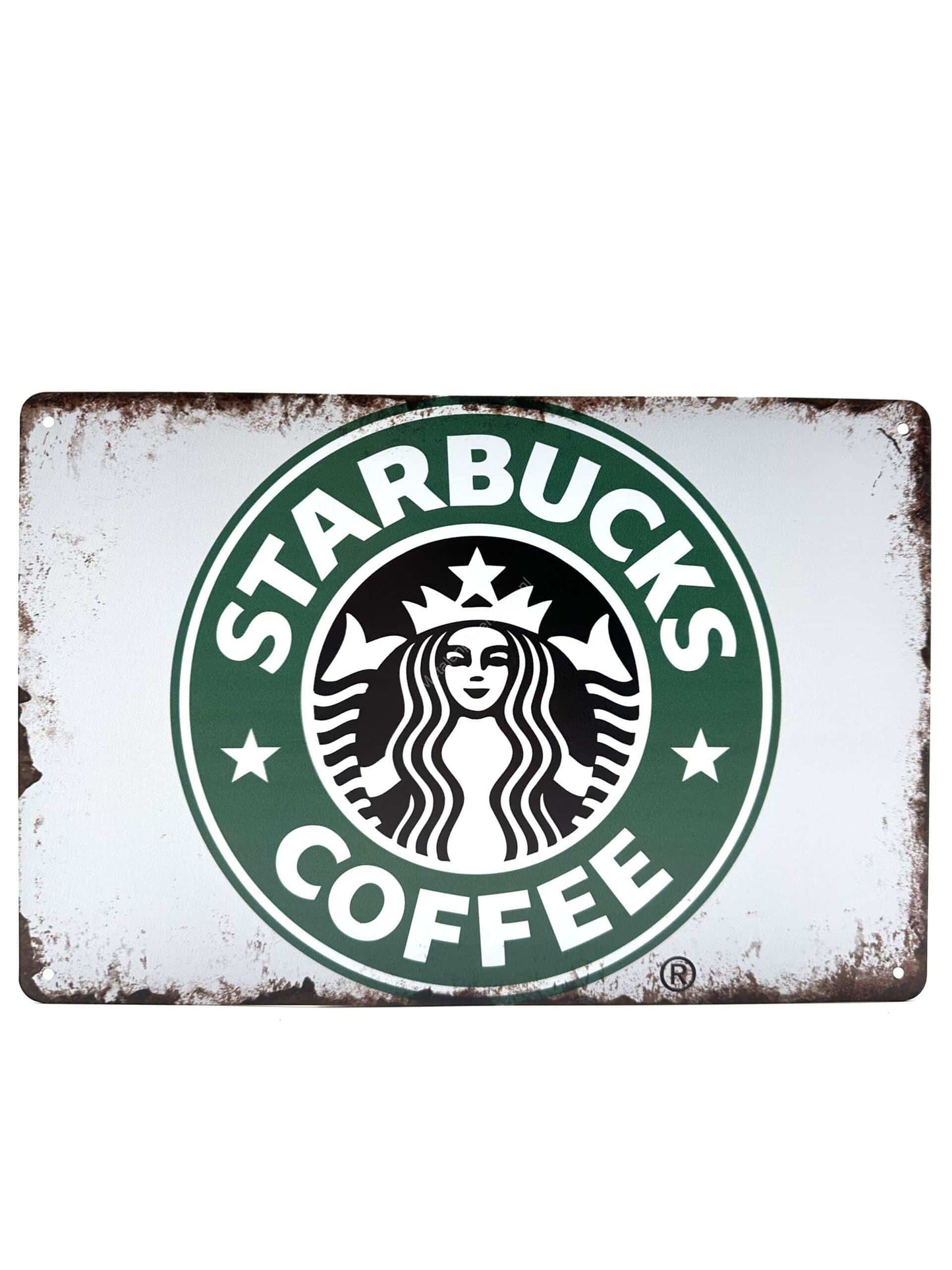 Metalen Wandbord - Starbucks Coffee