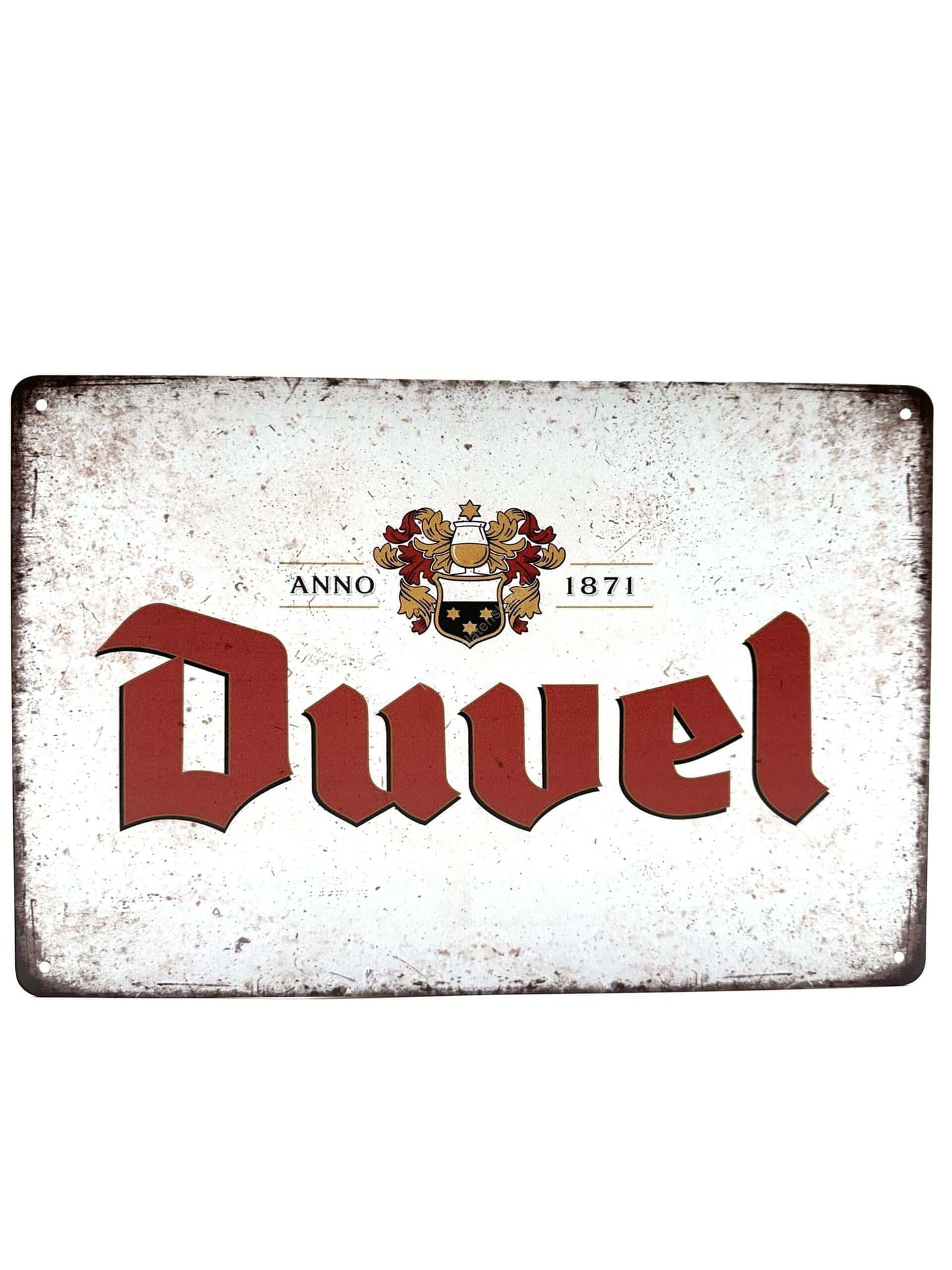 Metalen Wandbord - Duvel - Anno 1871