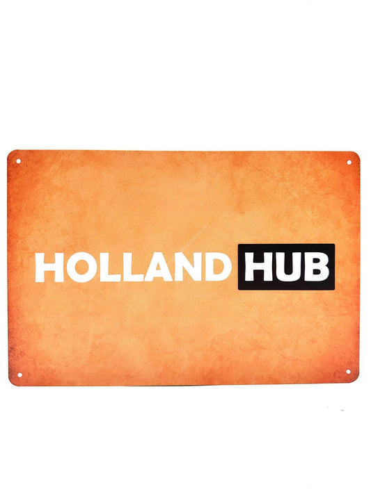 Metal Wall Sign - Netherlands - Holland Hub