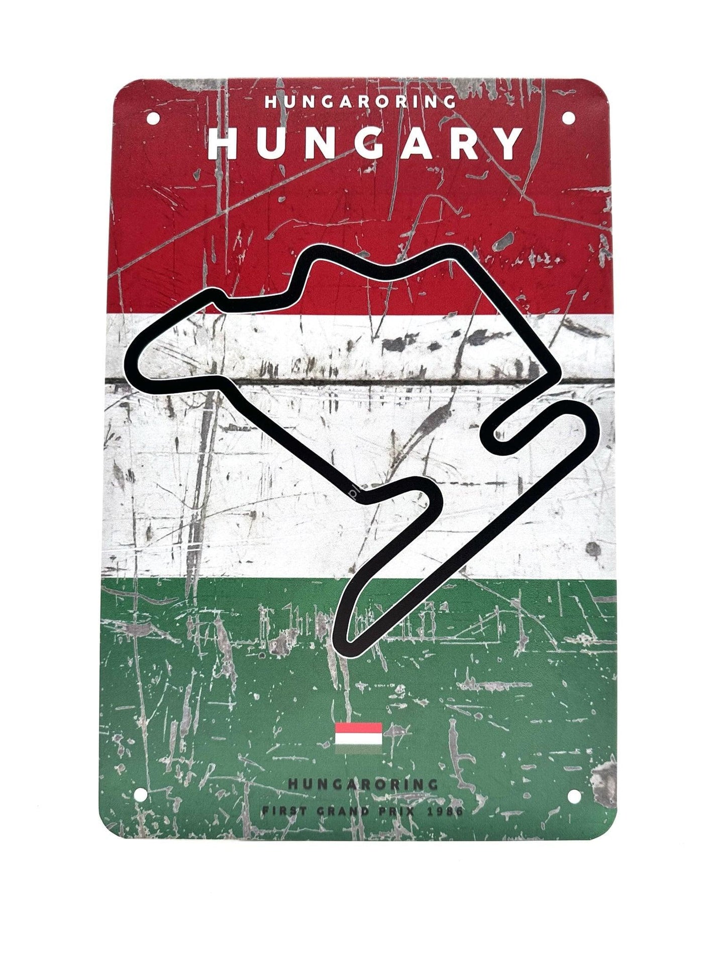 Metalen Wandbord - Hungaroring - Grand Prix - Hungary