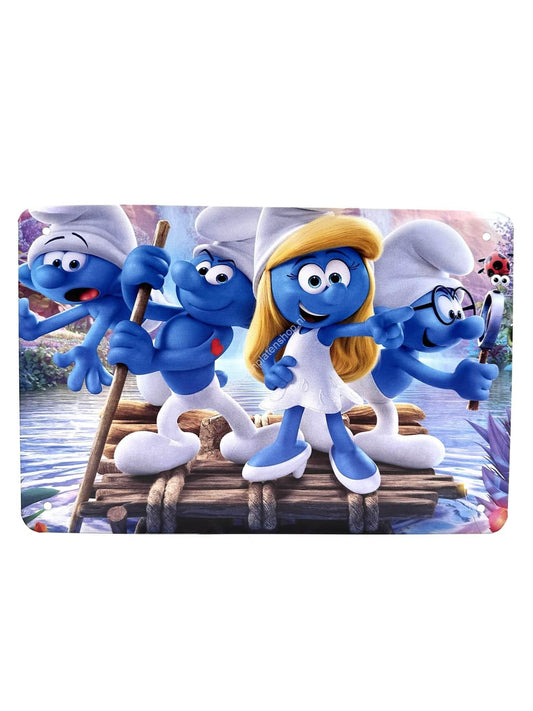 Metal Wall Sign - The Smurfs #4