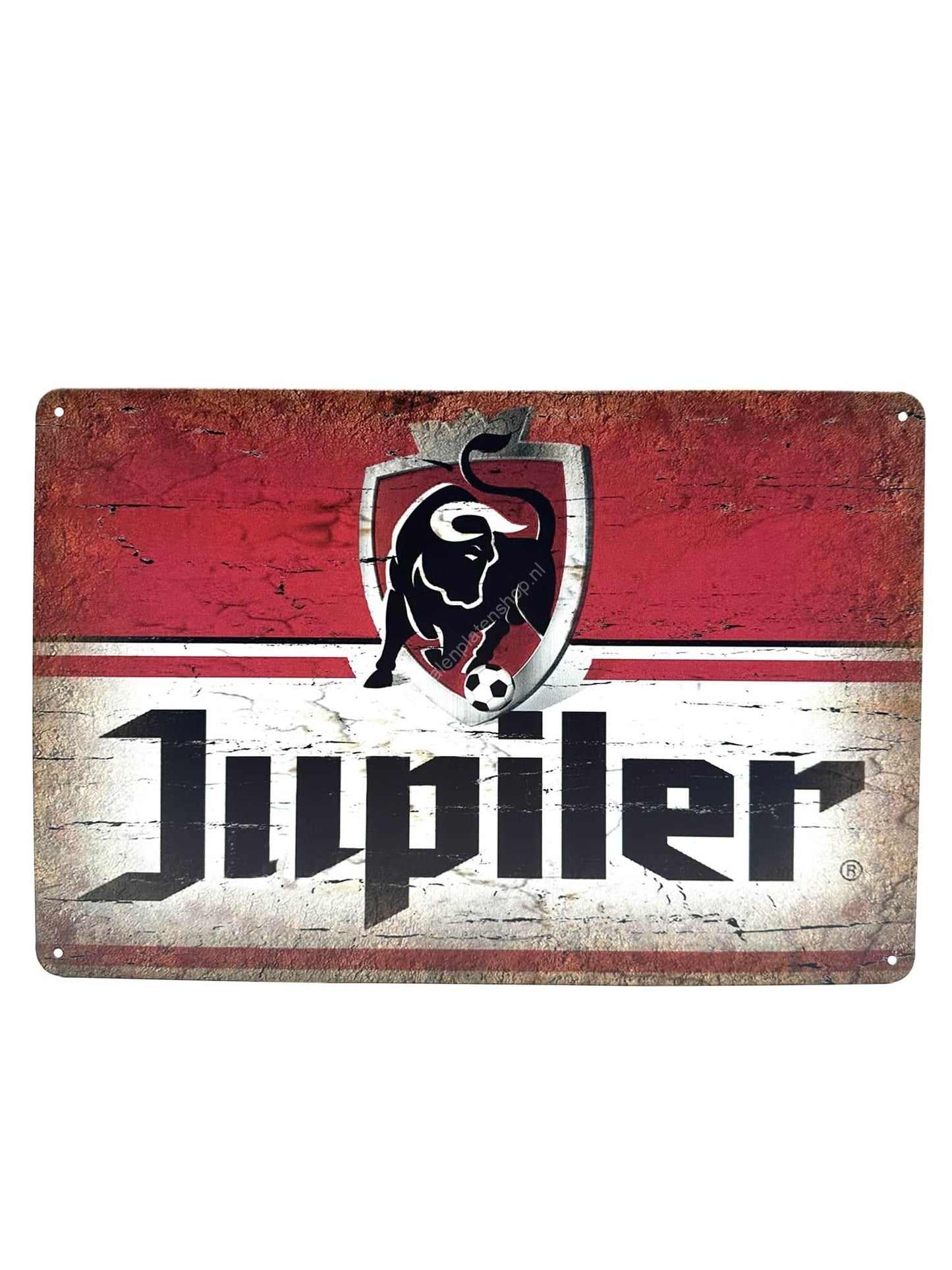 Metal Wall Sign - Jupiler - Football #1