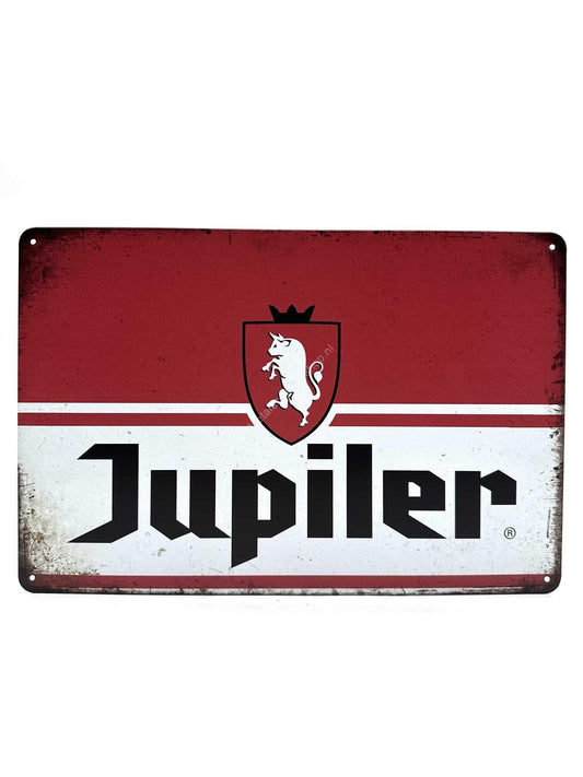 Wandschild aus Metall – Jupiler Bier – Vintage