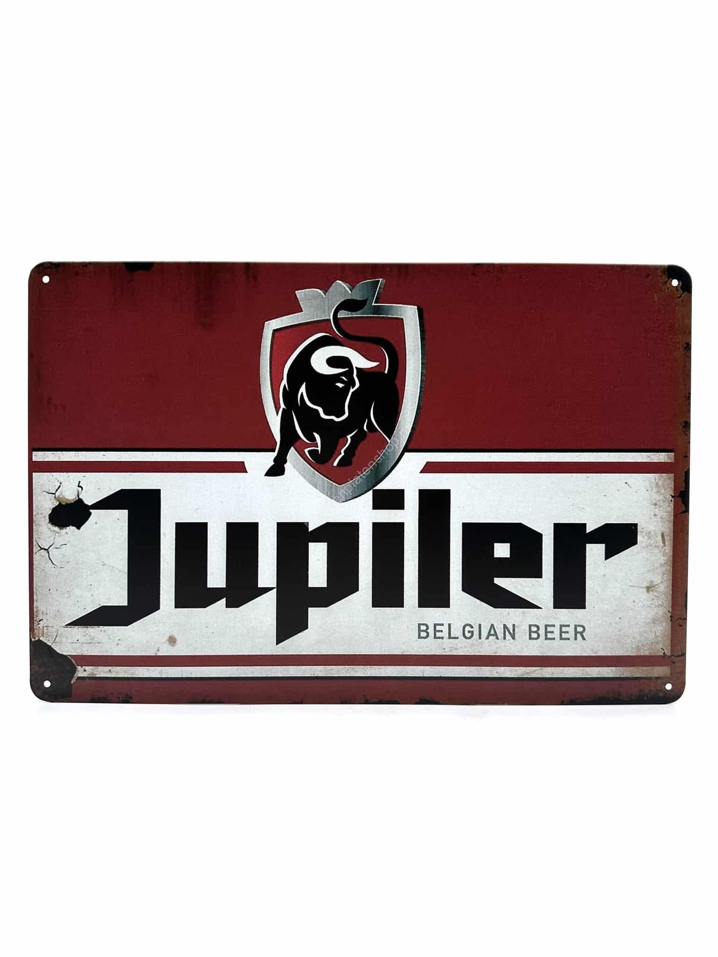 Wandschild aus Metall – Jupiler – Belgisches Bier – Schild