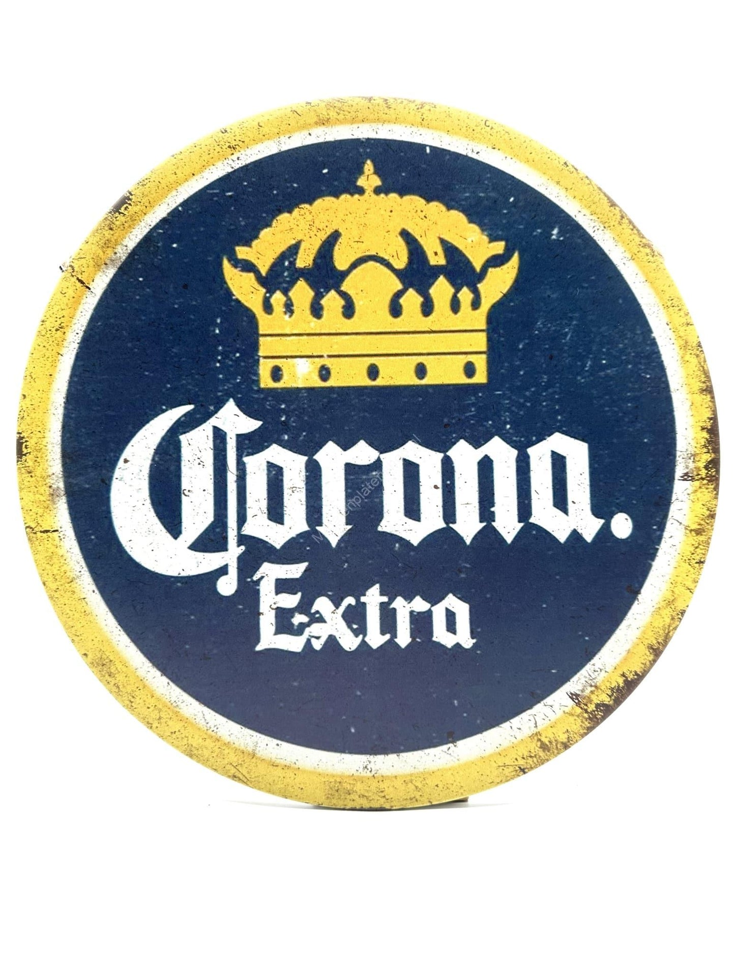 Metalen Wandbord - Corona Extra - Rond