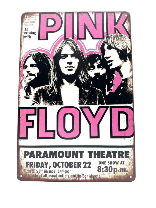 Metal Wall Sign - Pink Floyd - Paramount Theater