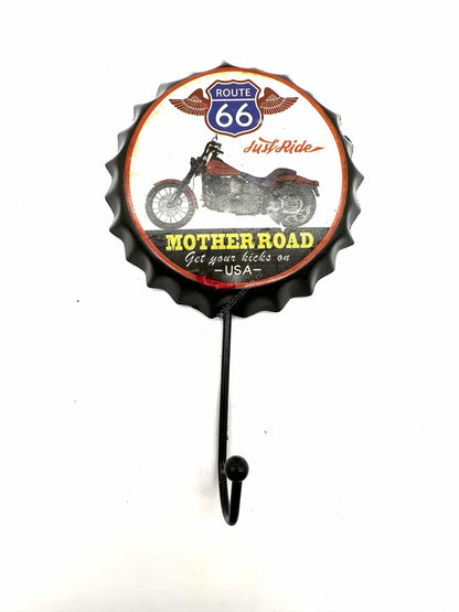 Route 66 Dop - Kapstok - Handdoekhaak