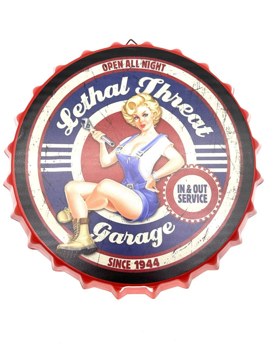 Beverage cap - Lethal Threat Garage - Since 1944