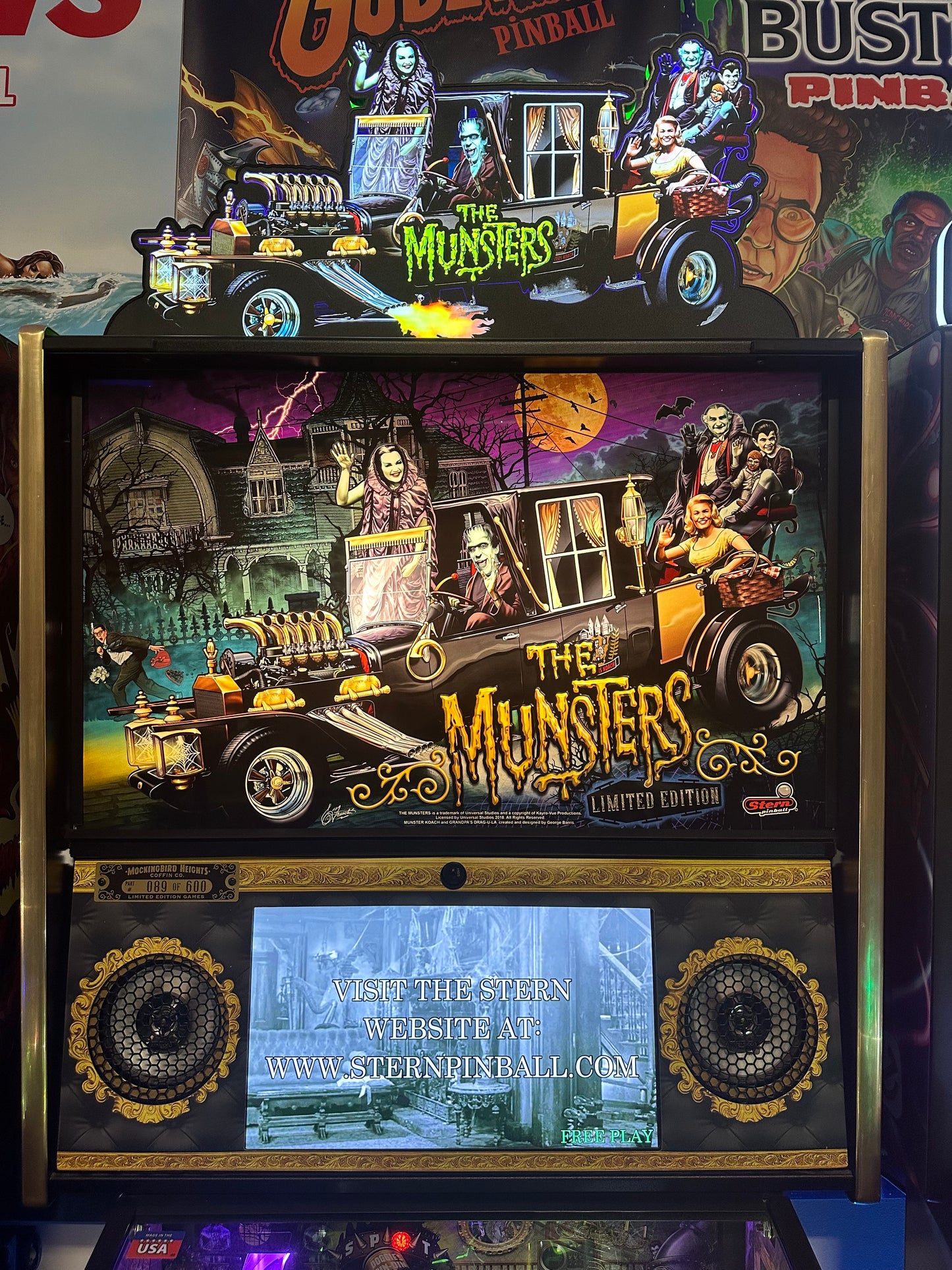 Stern The Munsters Limited Edition - Special Flip