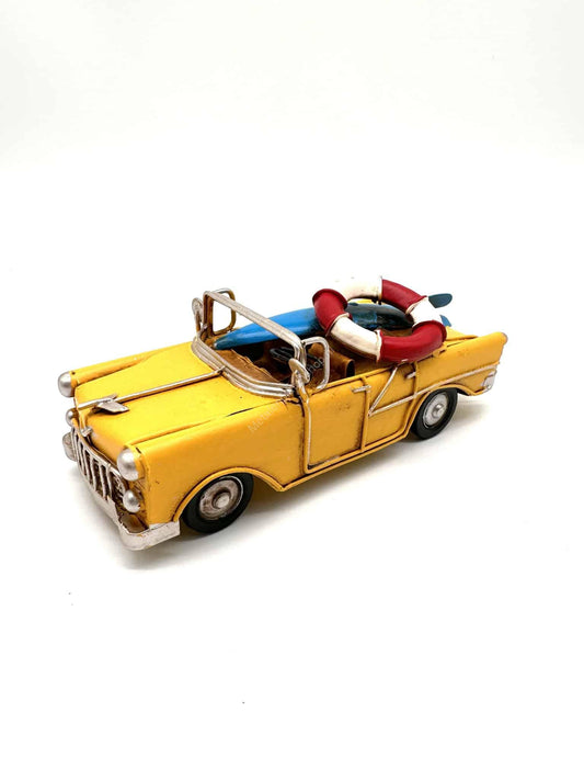 Surf Car - Metal Vehicle Decoration - 17cm