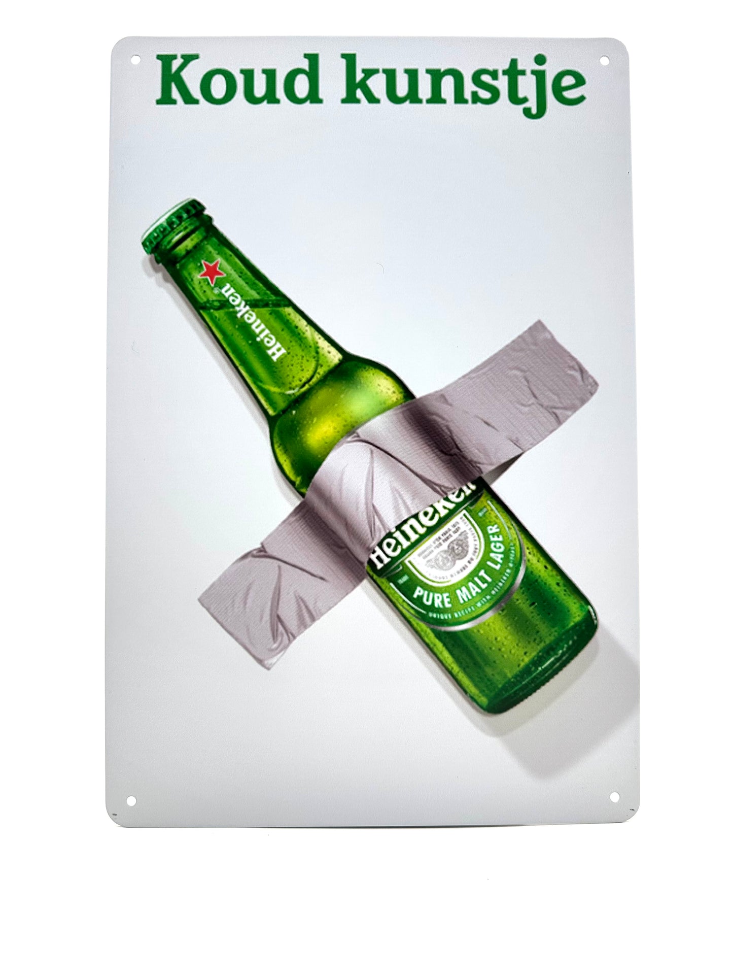 Metal Wall Sign - Heineken Cold Trick - Limited Edition 