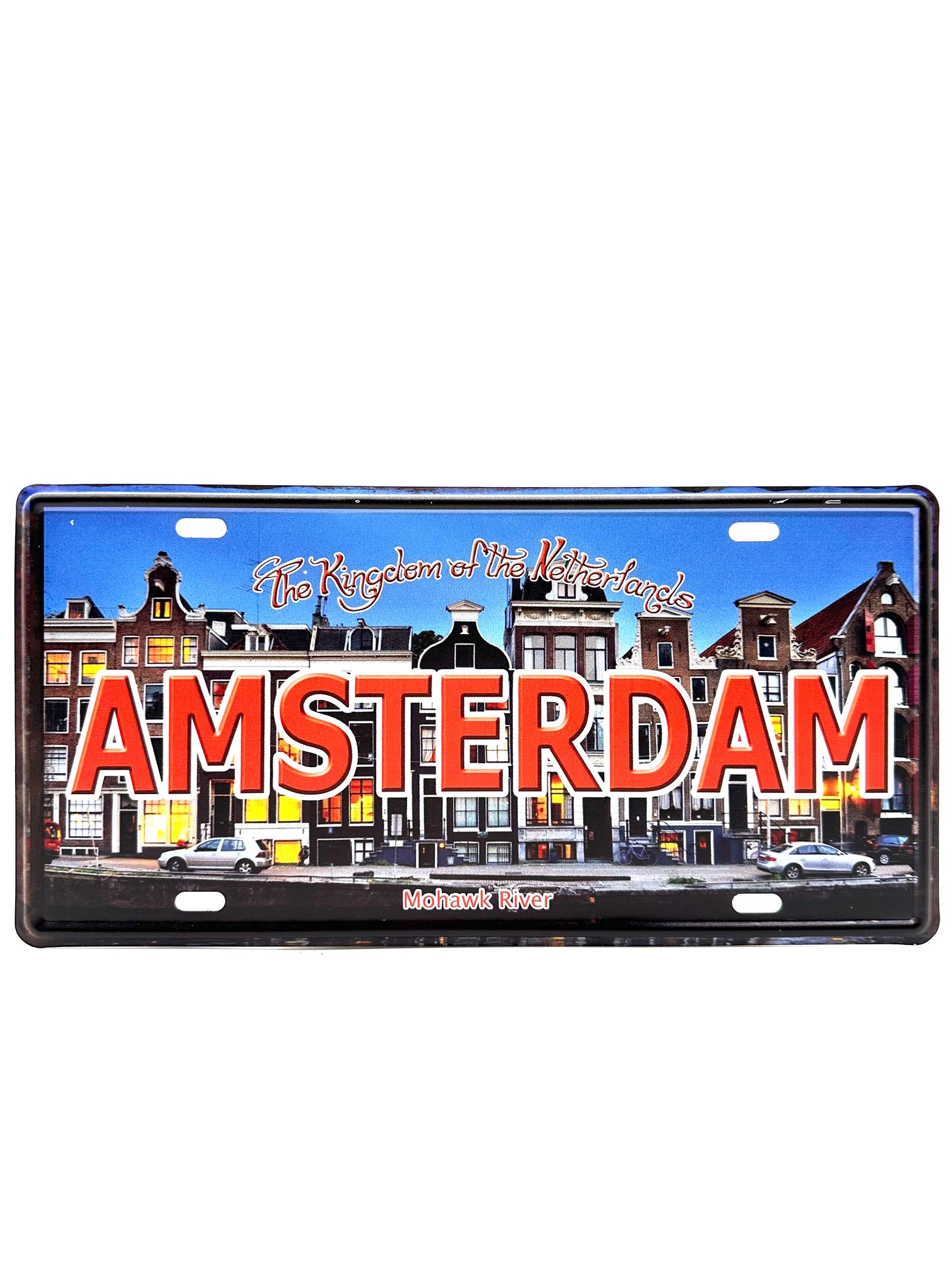 Kentekenplaat - Amsterdam - 30x15cm