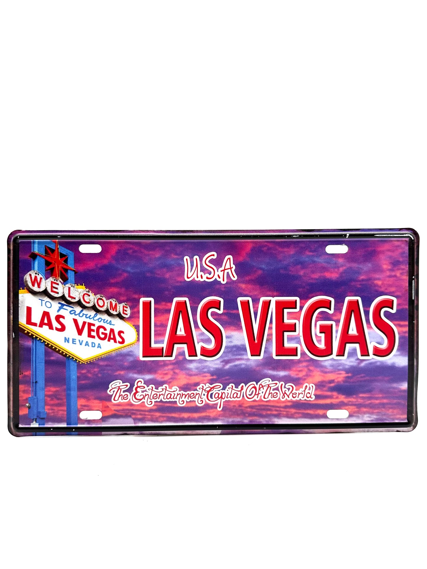 Kentekenplaat - Las Vegas - 30x15cm