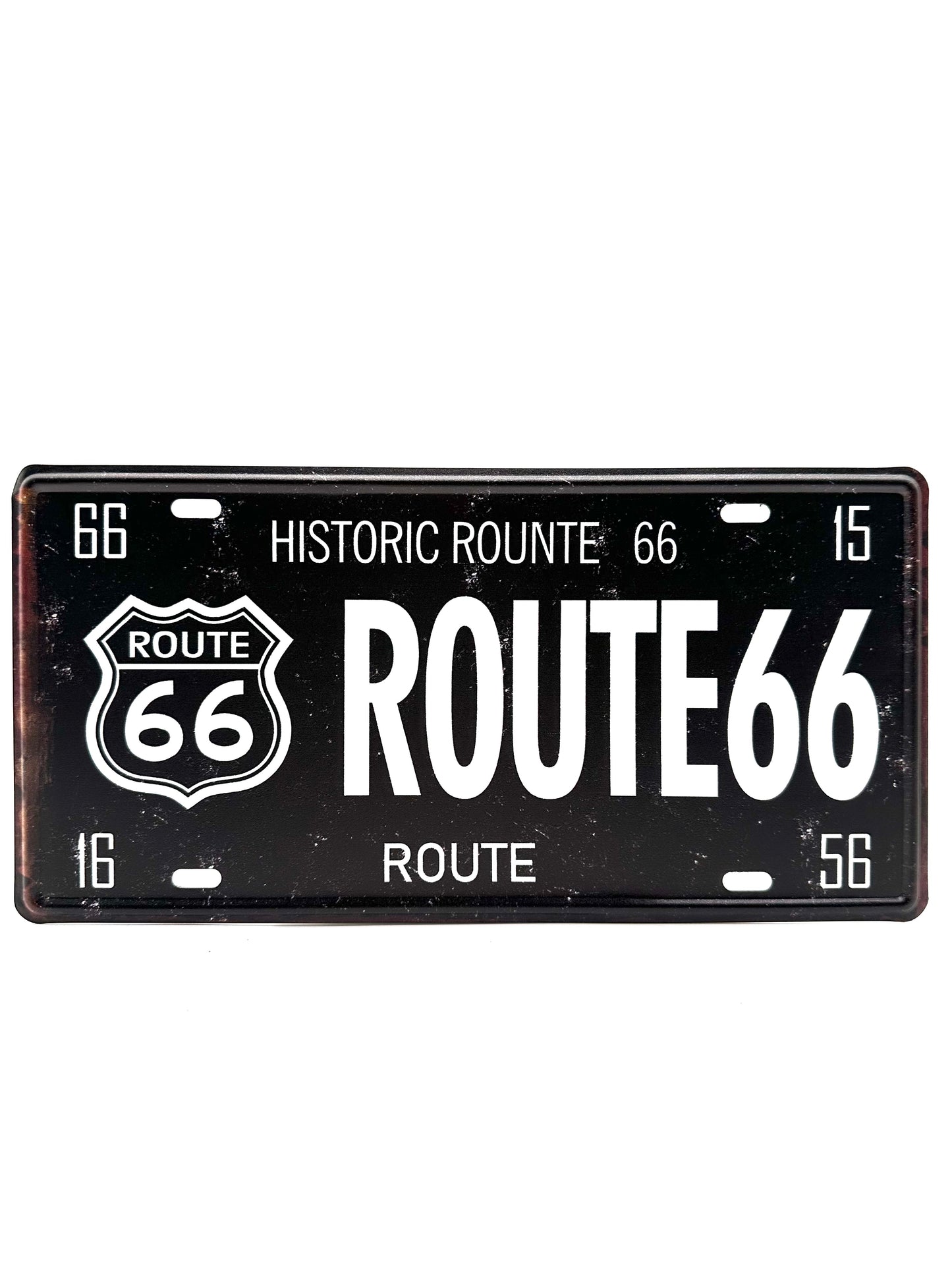 Kentekenplaat - Route 66 - 30x15cm