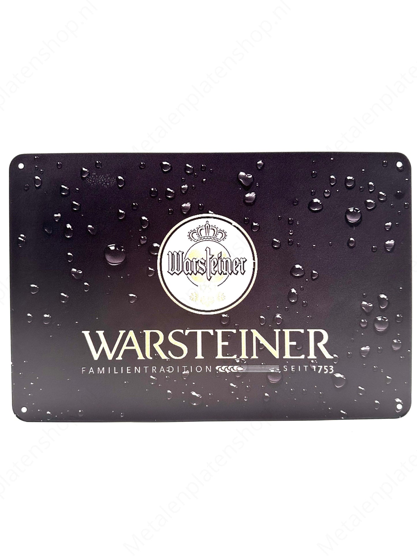 Metalen Wandbord - Warsteiner