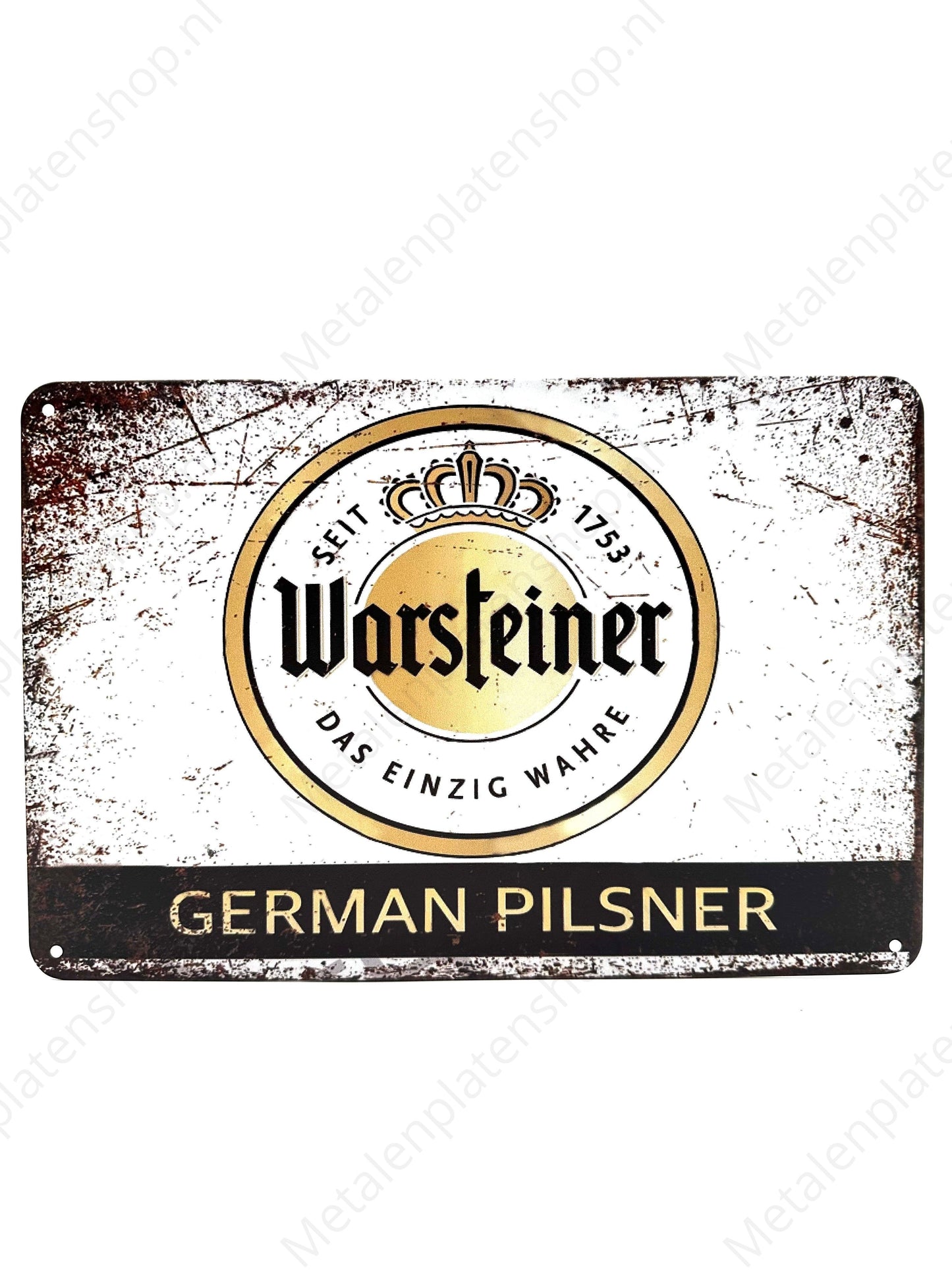 Metalen Wandbord - Warsteiner