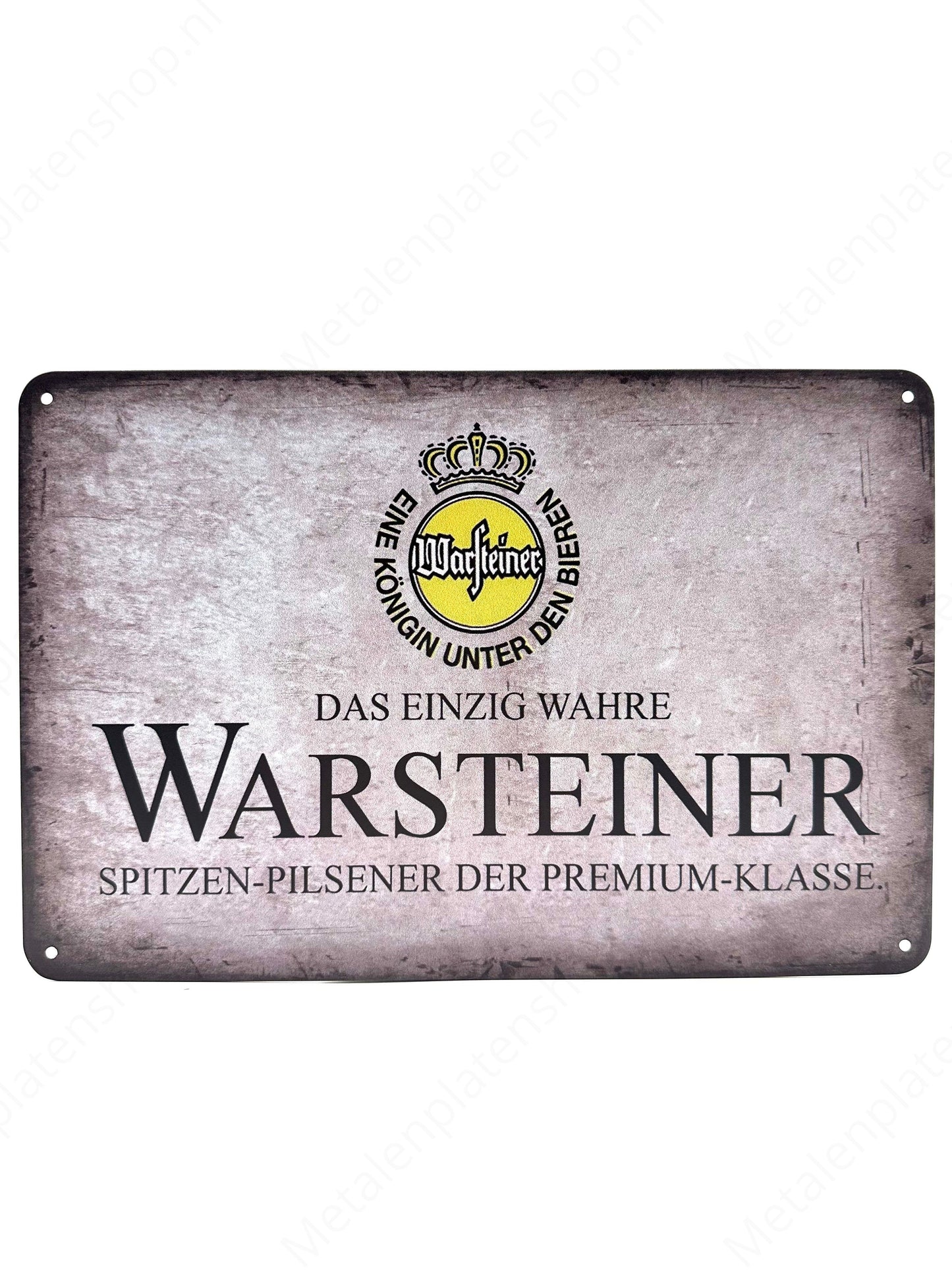 Metalen Wandbord - Warsteiner