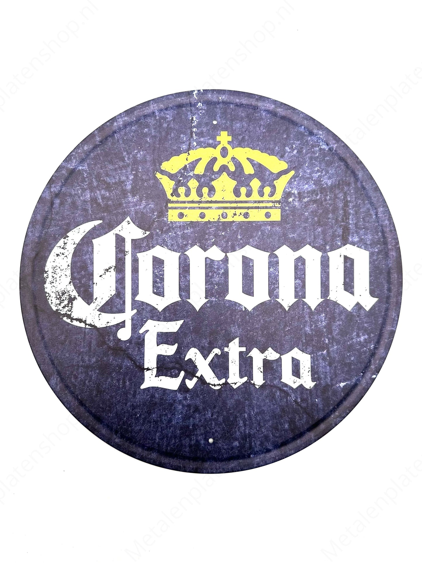 Metal Wall Sign - Corona Extra - Round