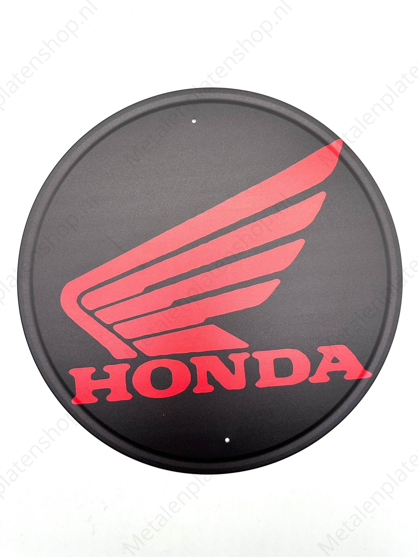 Metal Wall Sign - Honda - Round 