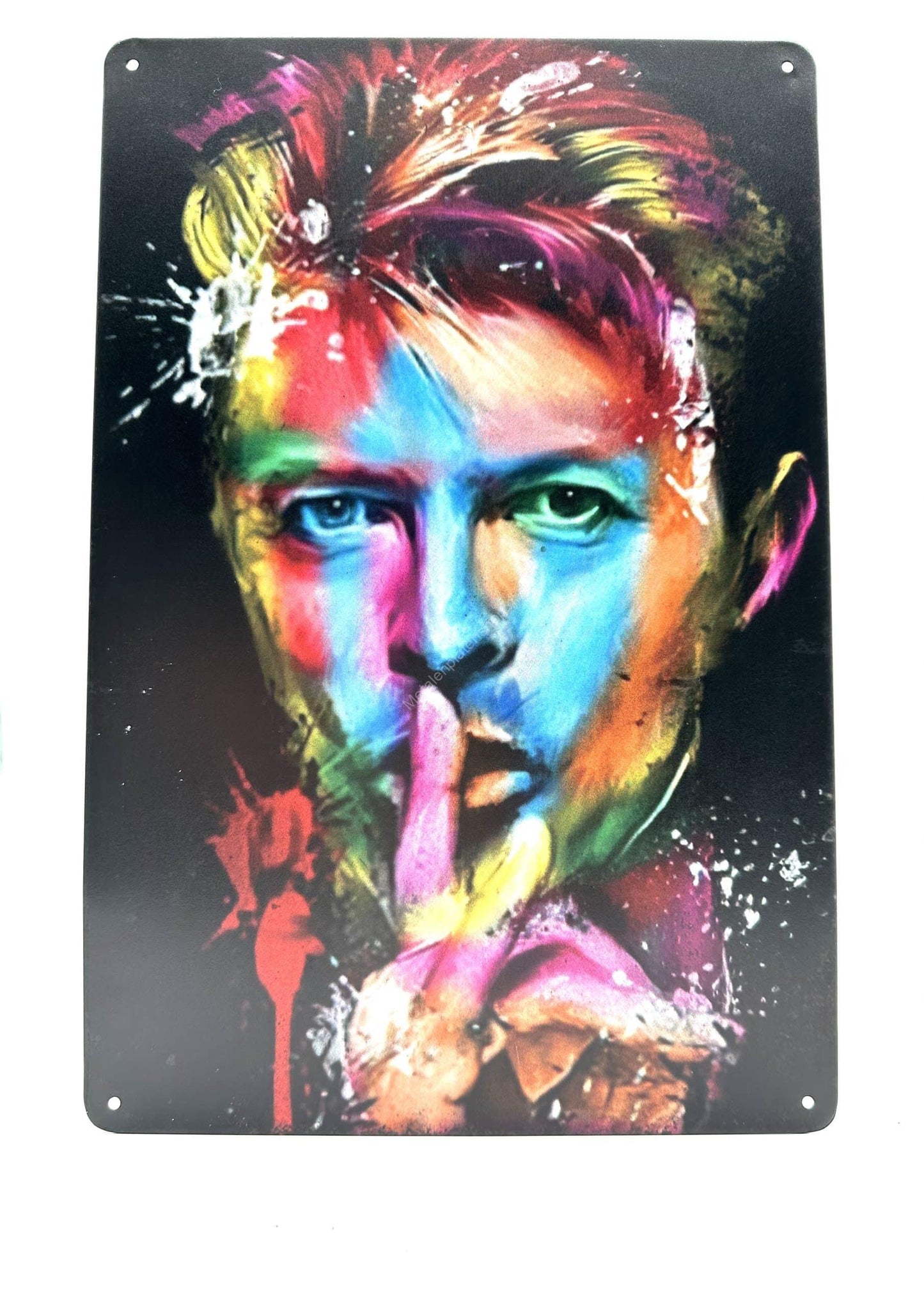 Metal Wall Sign - David Bowie