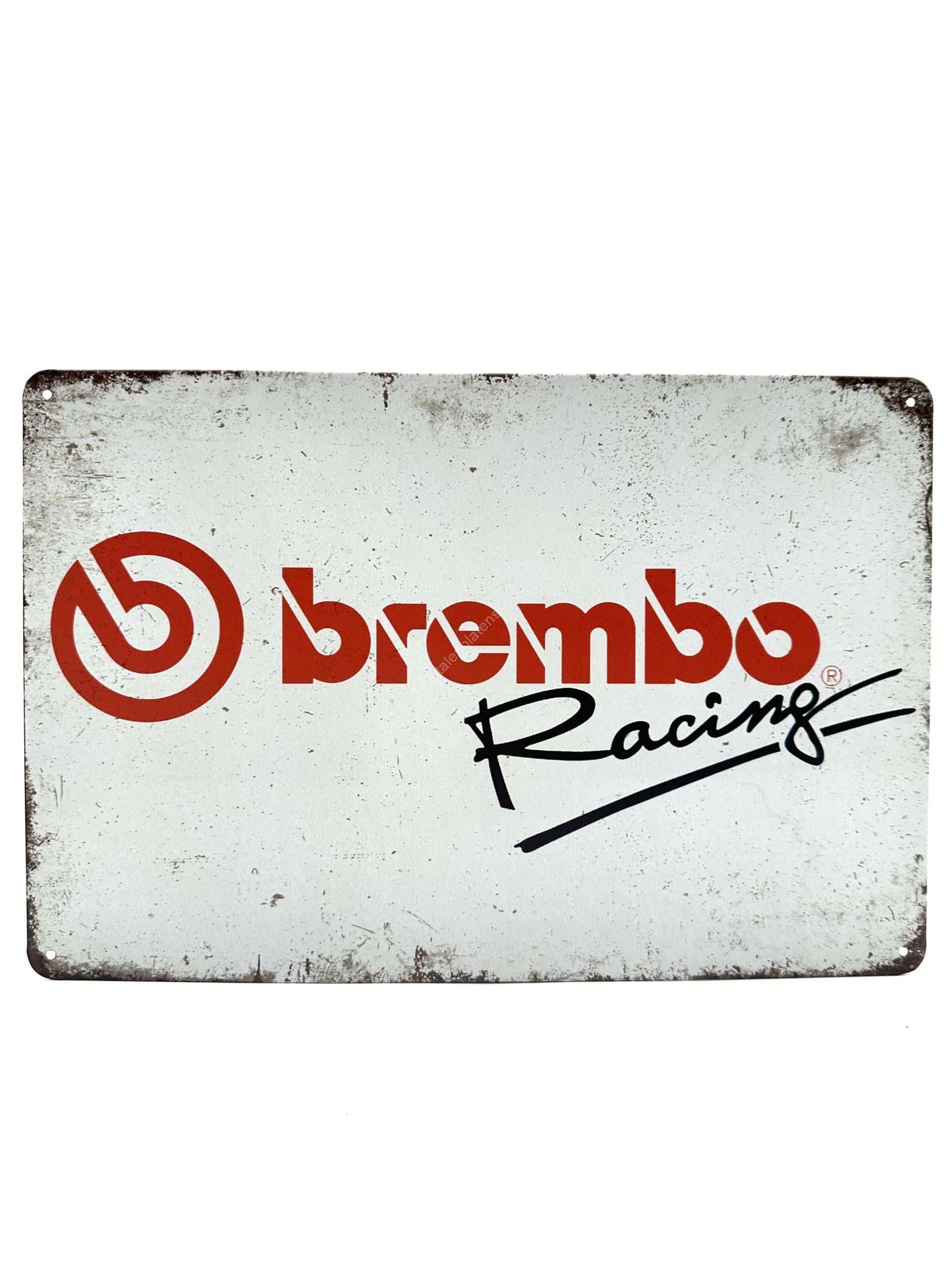 Wandschild aus Metall – Brembo Racing