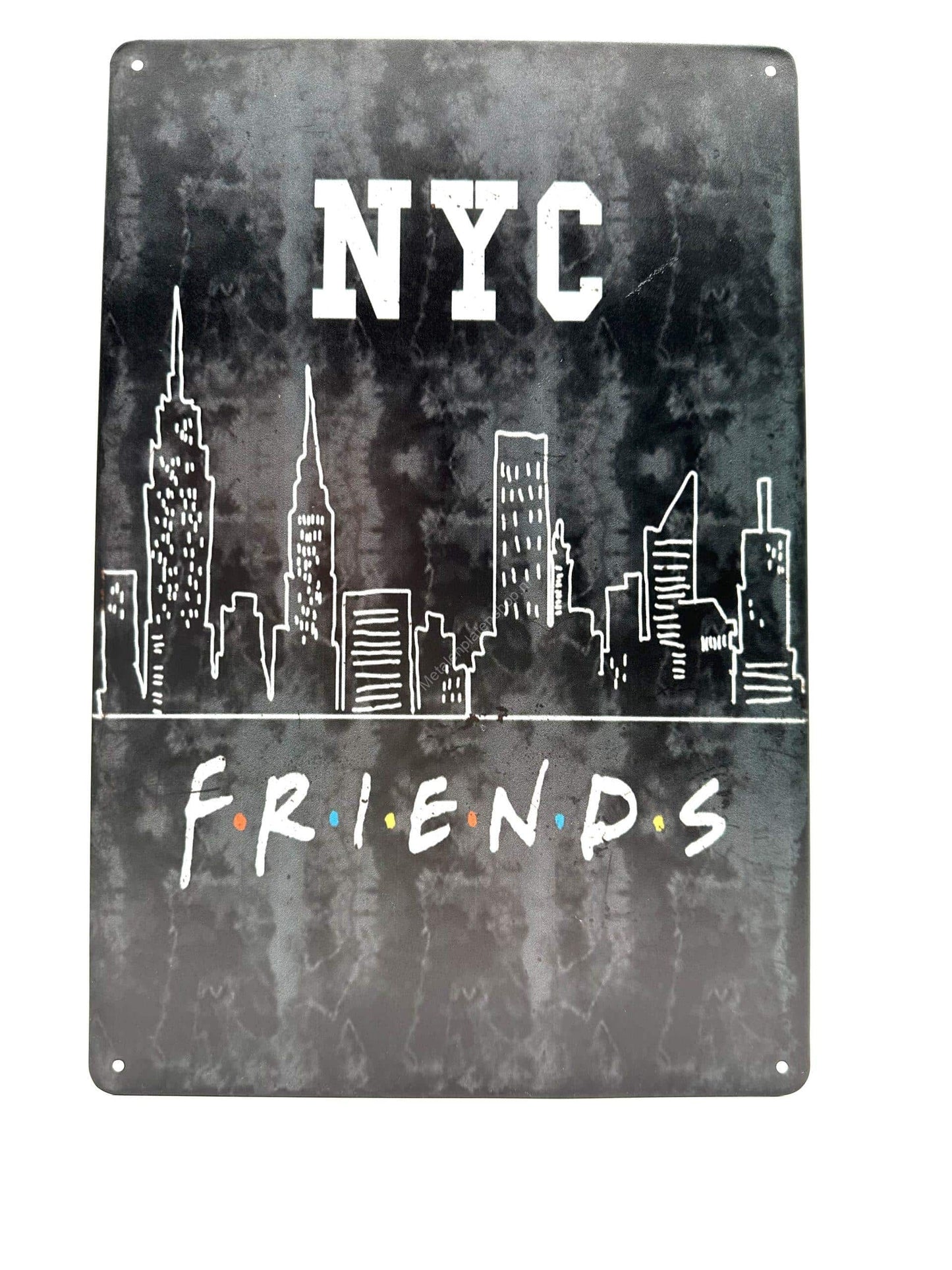 Metalen Wandbord - NYC - FRIENDS