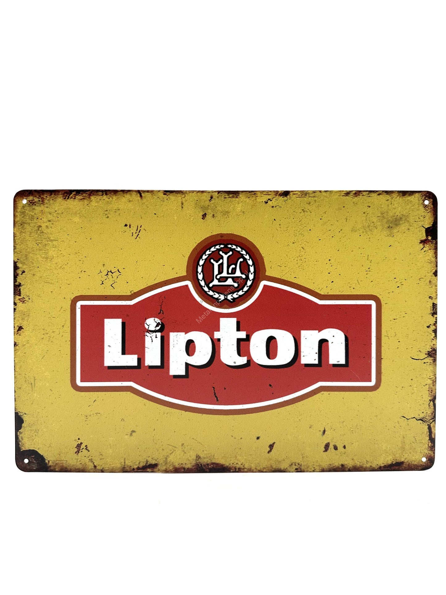 Metalen Wandbord - Lipton